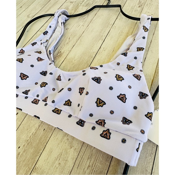 RVCA Foulard Tie Side Bralette Bikini - Picture 5 of 9